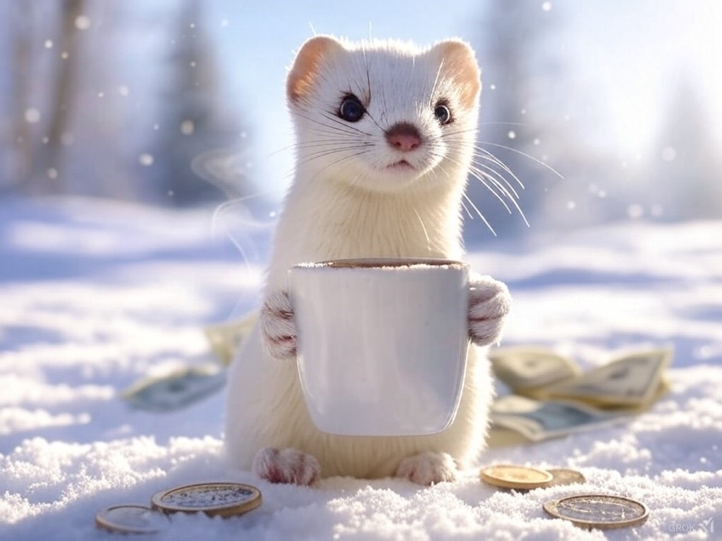 Gm!☕️ New week, new opportunities! 

Let $ERMINE lead you to new heights! 
We’ll make this week the best one yet in the world of animal meta!

Are you ready for a new start?

#ERMINE #CryptoGem