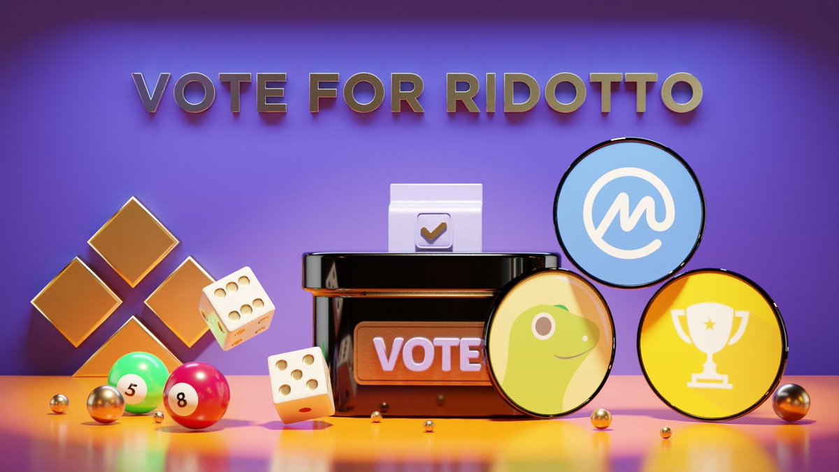 ridotto_io's tweet photo. 🚀 Support Ridotto's Growth! 🚀

You can amplify Ridotto's bullish momentum by casting your vote on these platforms:

🌐 CoinMarketLeague: https://t.co/78P9RT8AOE
📊 CoinMarketCap: https://t.co/LoiC9LJ12h
🗳️ CoinGecko: https://t.co/HhUM93cxQO

Your vote helps propel $RDT to new heights!