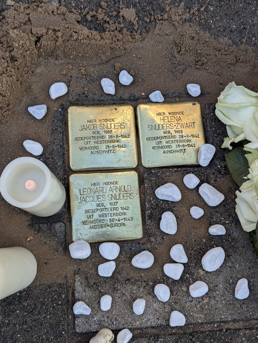 Vandaag en morgen worden 30 Struikelstenen gelegd in Haarlem.