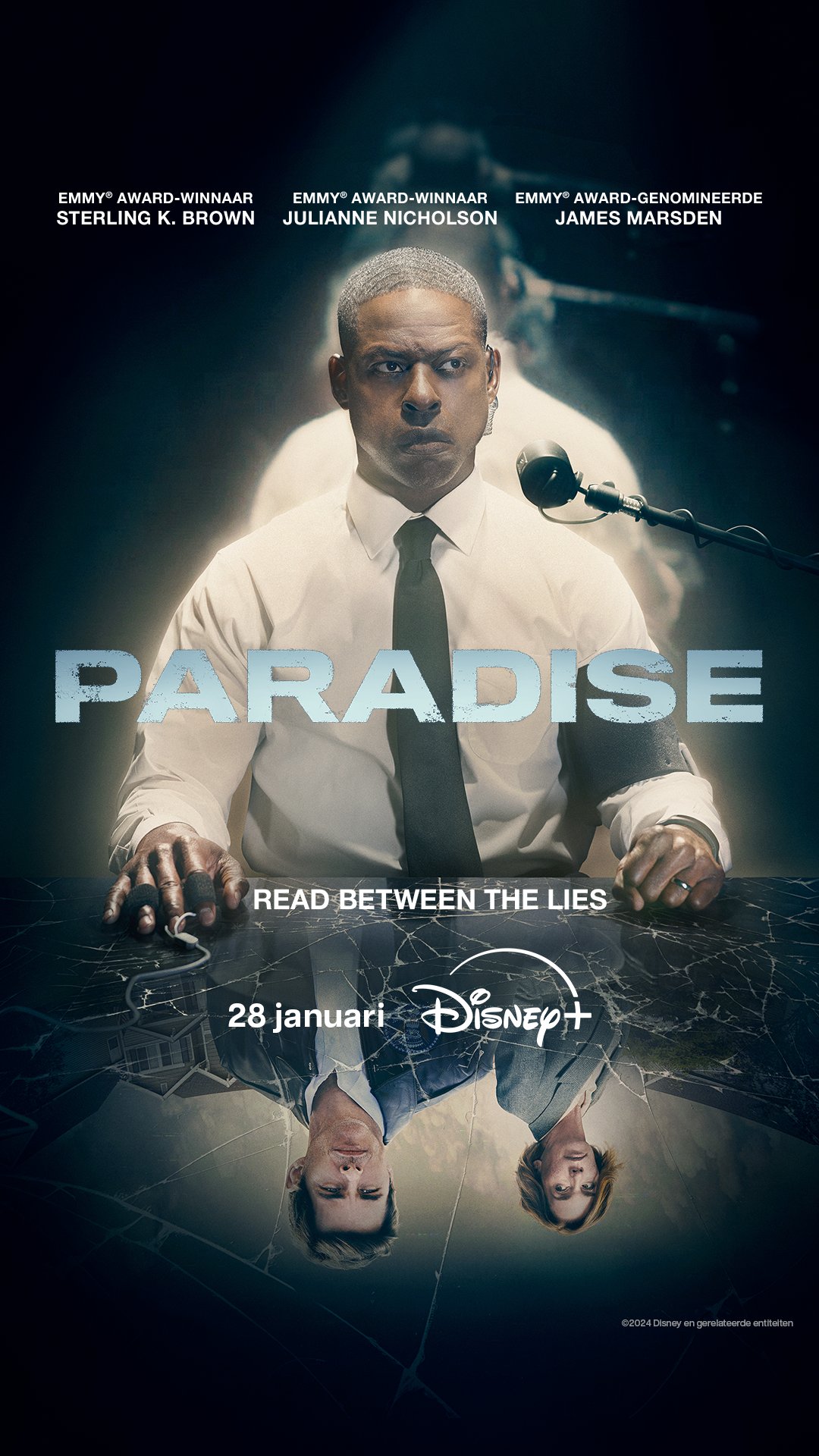 Sterling K. Brown op eerste Paradise S1 poster op Star van Disney Plus België
