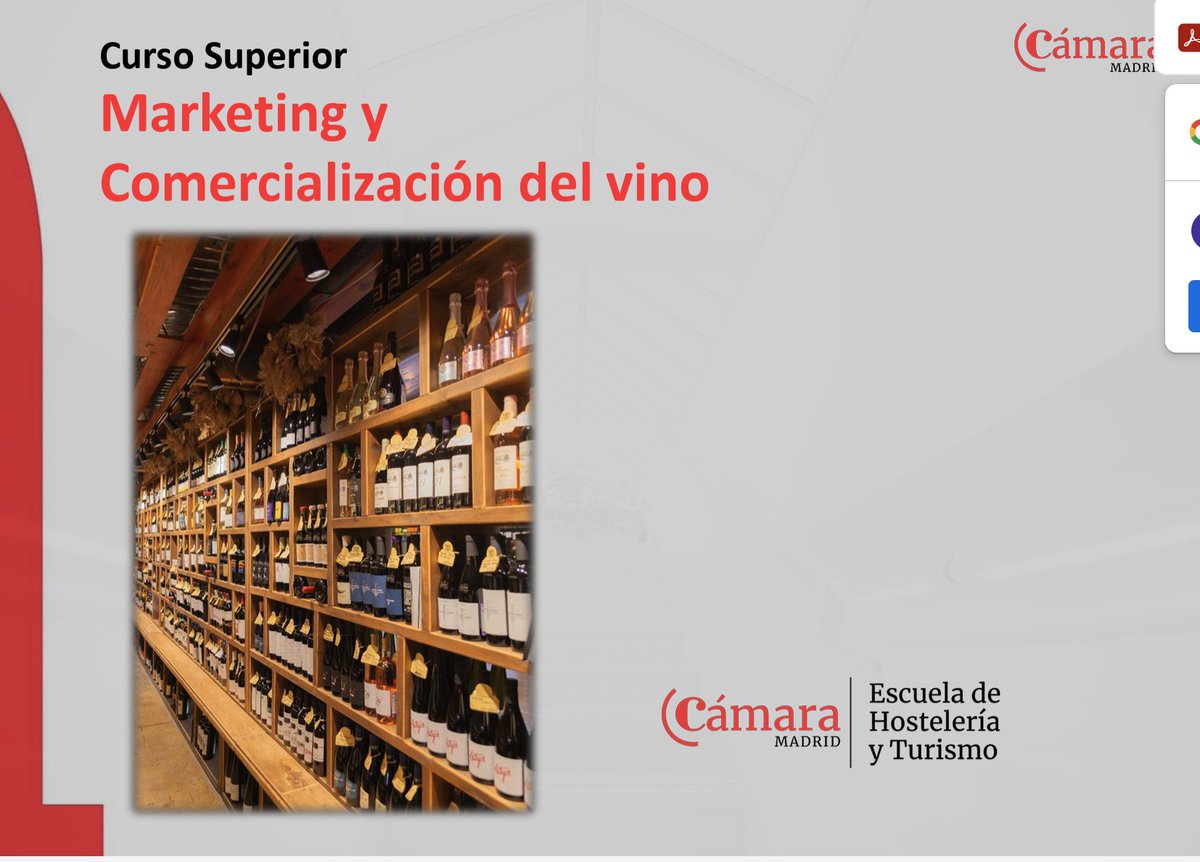 movingwines's tweet image. Una gran oportunidad formar parte de este retante cursos #marketing de #vinos y su enorme potencial en 360º Gracias por esta iniciativa @APNavazo. Equipazo, ¿Te apuntas? 
sge.st/0sV4UTJ

🔜 3 febrero-18 junio 2025
🏢 Escuela de Hosteleria y Turismo @CamaradeMadrid