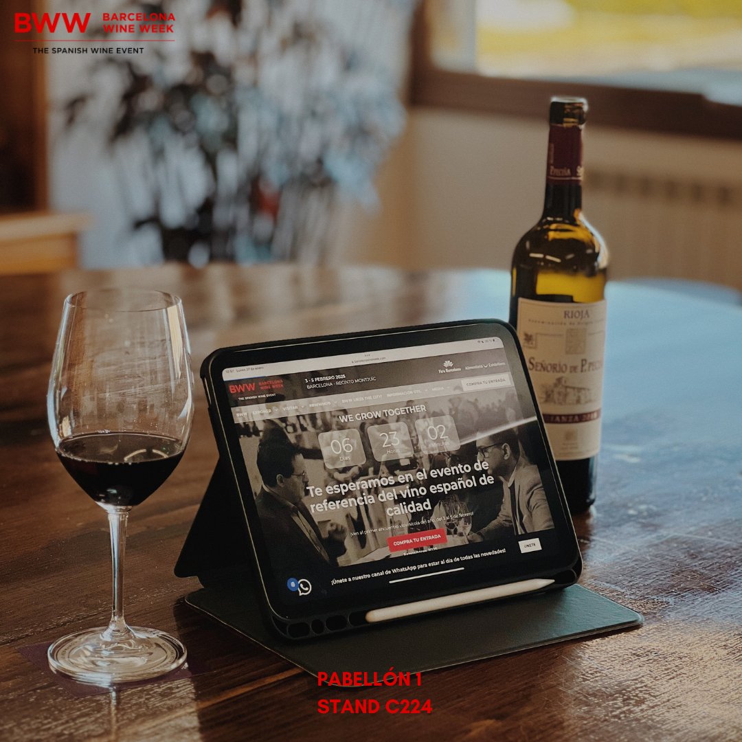 Un año más, el 3,4 y 5 de Febrero de 2025, estaremos en la <a href="/bcnwineweek/">Barcelona Wine Week</a> 🍷

¡Os esperamos! 
𝙋𝙖𝙗𝙚𝙡𝙡ó𝙣 1
𝙎𝙩𝙖𝙣𝙙 𝘾224

#bodegaspeciña #bcnwineweek