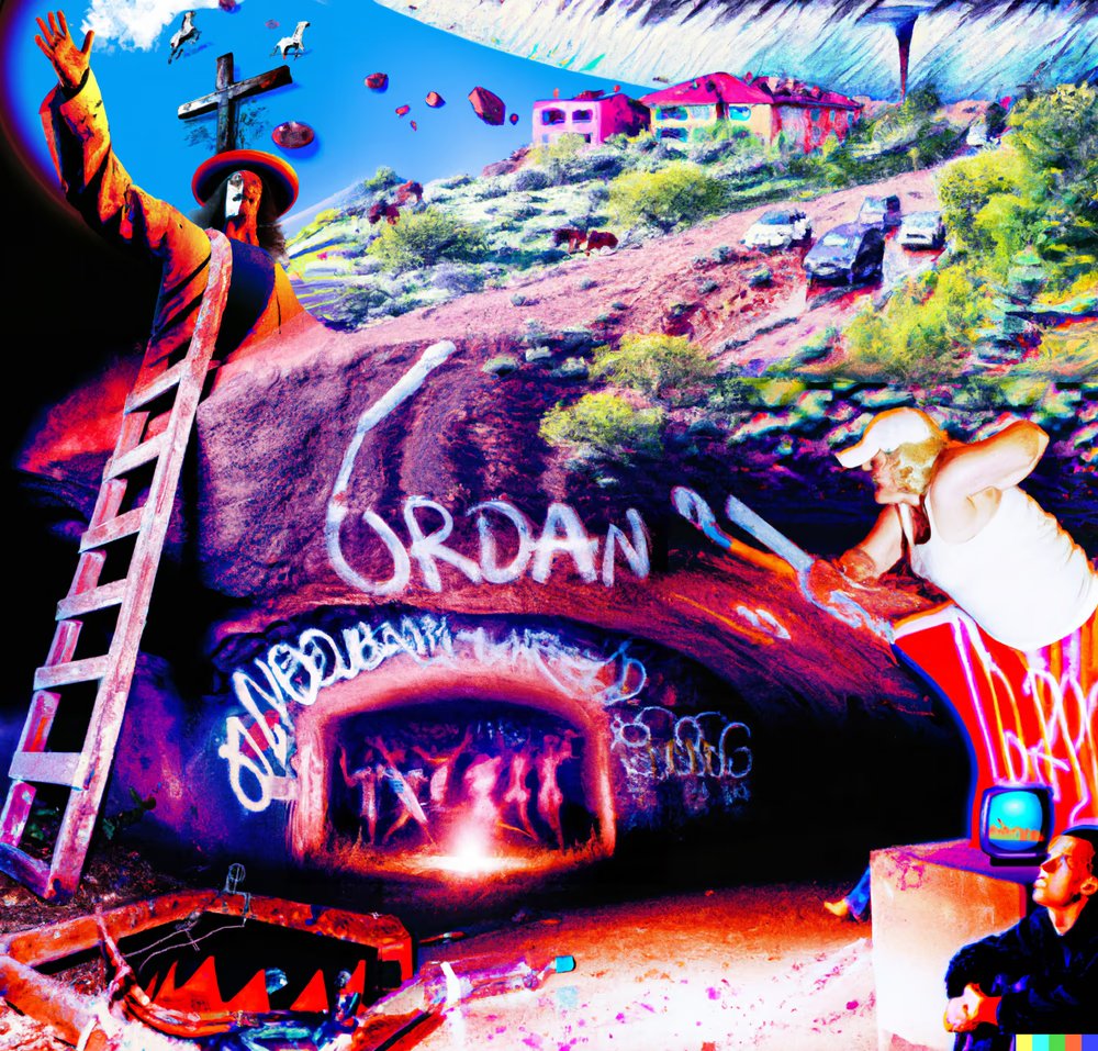 PromptKingz Early GenAI Mint from 2 years ago.. we've come a long way baby!!  Listed at 0.05 ETH