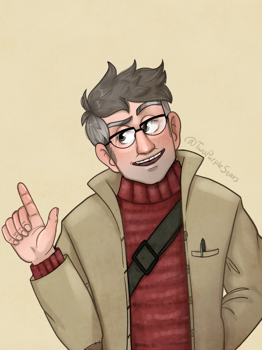 TwoPurpleStars's tweet image. #GravityFalls #StanfordPines