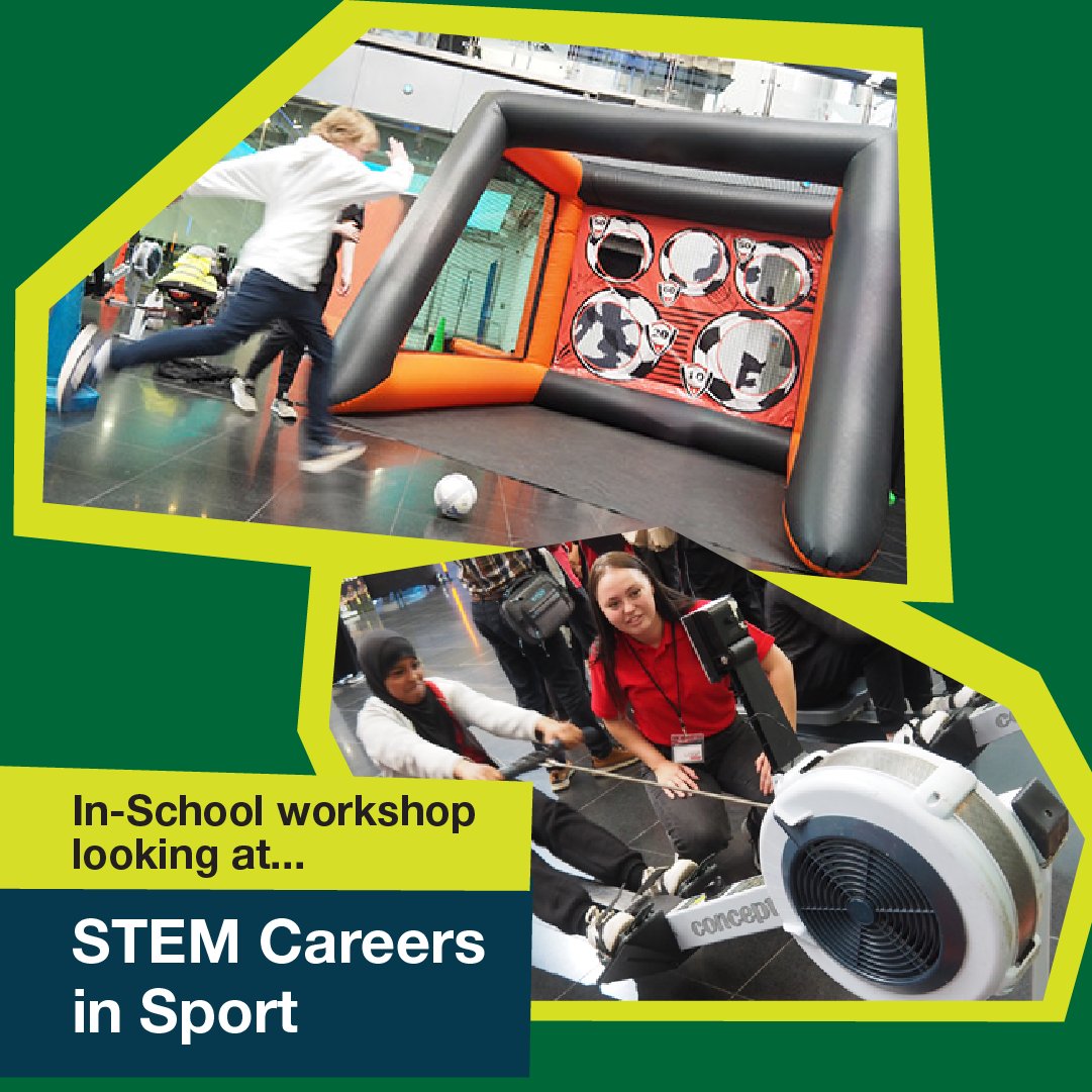 STEM Careers in Sport

A fun interactive session that uses four different pieces of equipment to allow students to see the link between STEM and the world of sports.

elevationx.uk/stem-careers-s…

#steminsport #STEMCareers #UKSchools #school #schoolworkshops #STEMEducation