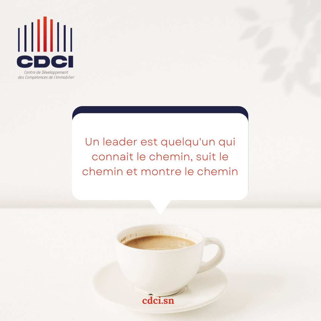 cdcisn's tweet photo. Comme l’a si bien dit John C. Maxwell :
« Un leader est quelqu’un qui connaît le chemin, suit le chemin et montre le chemin. »
#LeadershipInspirant #cdci #JohnCMaxwell #MondayMotivation #Inspiration https://t.co/wFs2Xsgkdk