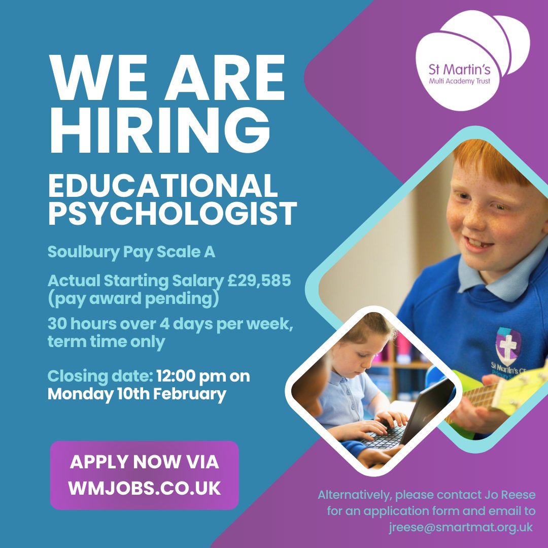 St Martin's Multi Academy Trust tweet media