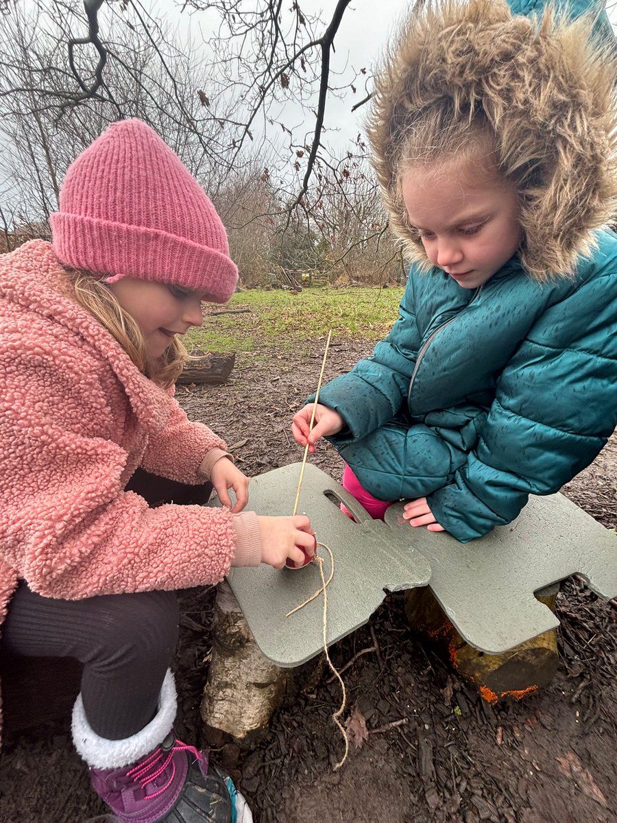 WildGroundNW's tweet photo. We had a wonderful time getting crafty with year 2 pupils at Ysgol Estyn recently ✨

As part of their forest school activities, we created homemade bird feeders 🐦 https://t.co/UhyEvXDBck