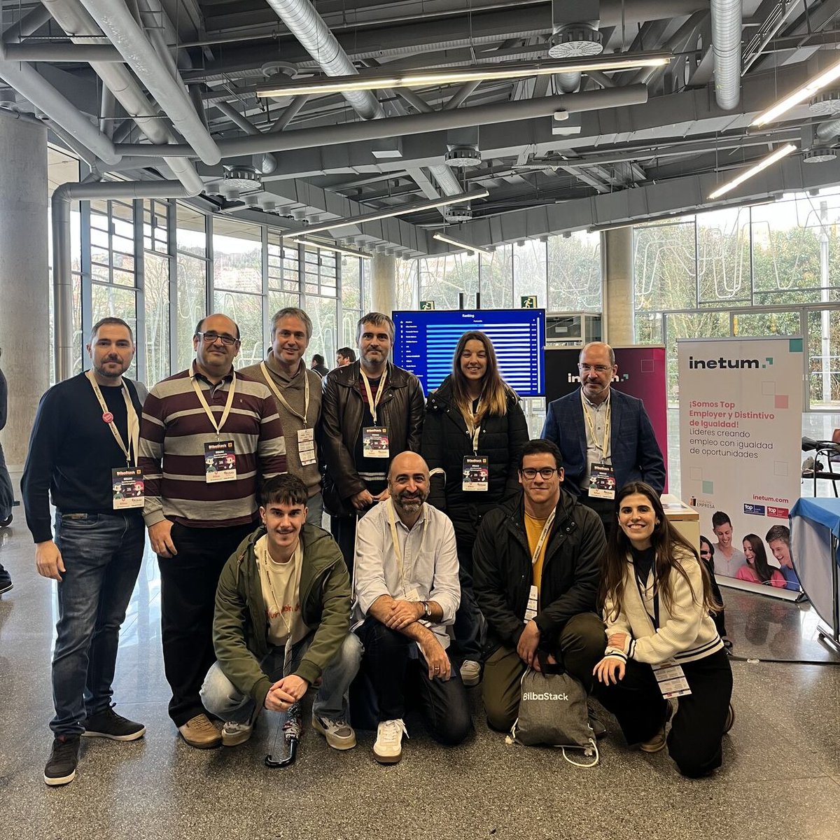 inetum_es's tweet image. [#España] ¡Equipazo de #Inetum en #BilboStack25!

Para calentar motores el viernes estuvimos en #LaPrevia y el sábado en el #BilboStack con presencia en nuestro stand.

#Tecnología 
#InetumWay #DigitalImpact