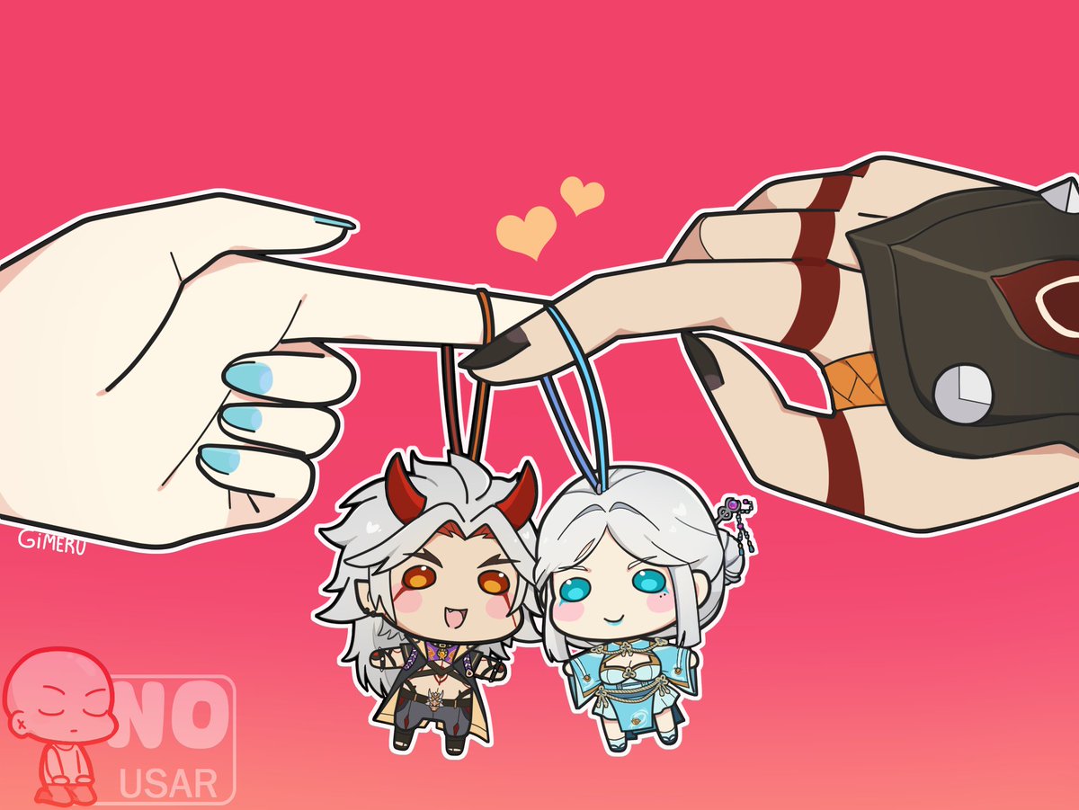 _Gimeru_'s tweet photo. comms done✨

YCH key chains
YCH little heads https://t.co/xHZUbHJ9yk