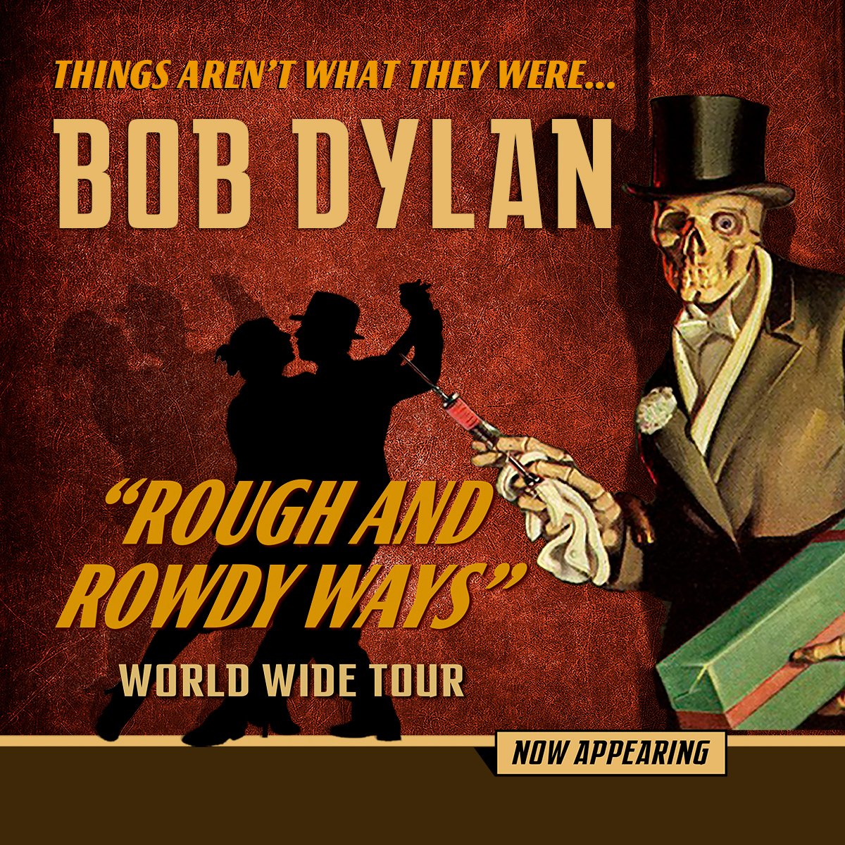 Just Announced! <a href="/bobdylan/">Bob Dylan</a>'s "Rough and Rowdy Ways" World Wide Tour is coming to #GreenBay APRIL 6 at #TheWeidner
Tickets on-sale Fri, Jan 31 at 10 AM
WeidnerCenter.com

#BobDylan #UWGB