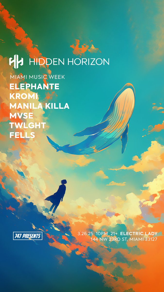 Hidden Horizon x Miami Music Week - round 2 ⛩️ 

Tickets: fevo-enterprise.com/event/HIDDENHO…