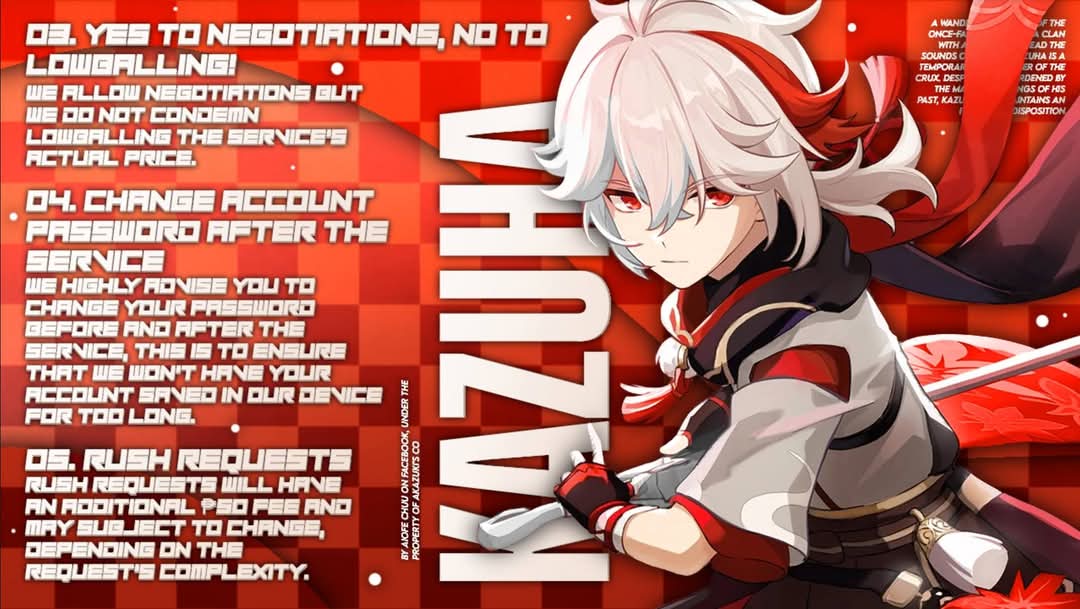 Akazuki_Co's tweet photo. ︵ ⊹ ︵⏜︵ ⊹ ︵୨୧︵ ⊹ ︵⏜︵ ⊹ ︵
𝗔𝗸𝗮𝘇𝘂𝗸𝗶 𝗖𝗢'𝘀 𝗧𝗘𝗥𝗠𝗦 &amp; 𝗖𝗢𝗡𝗗𝗜𝗧𝗜𝗢𝗡𝗦
⊹˚₊‧───────────‧₊˚⊹

kindly read before you avail from us! https://t.co/dQFlwqj0tT