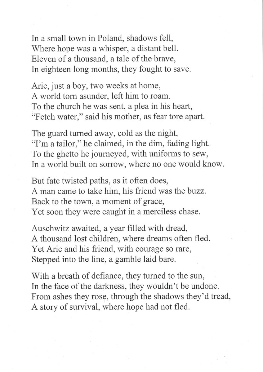 LJHA_info's tweet photo. As part of our @HMD_UK #80Candles project with @LJFSLeeds, pupils wrote some heartfelt and poignant poems inspired by Holocaust survivors and the Jewish community experience more broadly. https://t.co/uYKLTBN8bS
