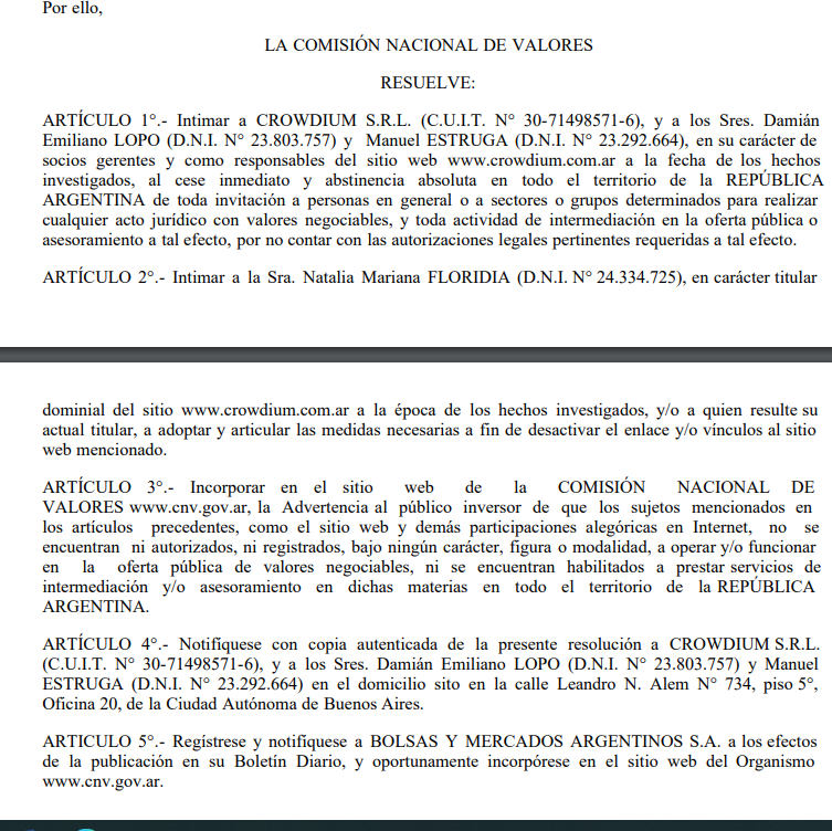 crowdiumestafa's tweet photo. @INFOPYMESARG FALSO. Los de @crowdium nos estafaron. https://t.co/tWQtQSvNVo