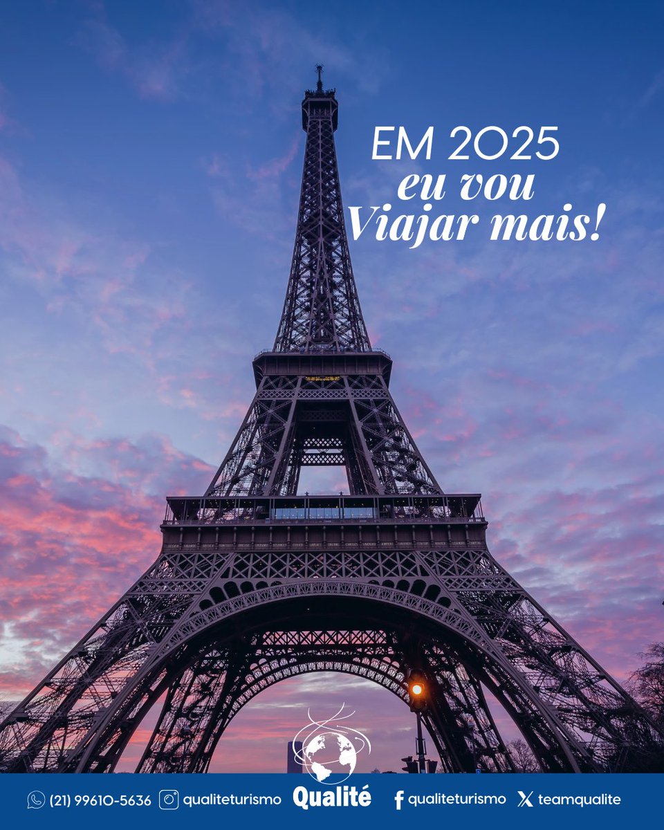 teamqualite's tweet photo. Janeiro está quase no fim e estamos aqui focados em nossas metas para 2025. 🩵💙
Quais as suas? Se for viajar, conta com a gente! 📝

Para pacotes de turismo, seja lazer ou negócios, ou de intercâmbio educacional, cultural ou artístico, você encontra aqui.

Infos: 21 97559-9980 https://t.co/x3qoUyhMqf