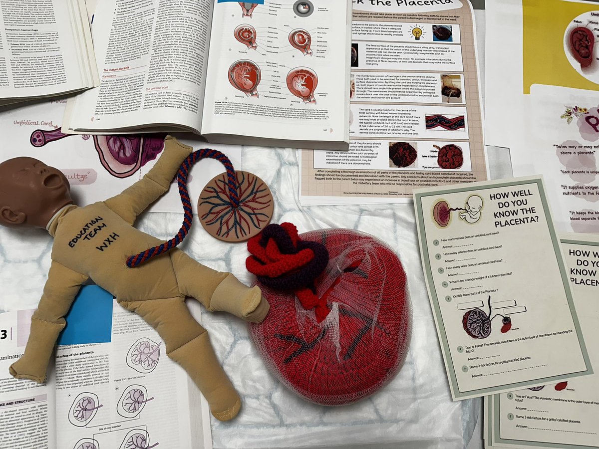A good start to #Placenta Awareness Week at <a href="/MaternityWX/">Whipps Cross Maternity</a> <a href="/NHSBartsHealth/">Barts Health</a>  <a href="/Barts_Charity/">Barts Charity</a> #education to reduce our re admissions!