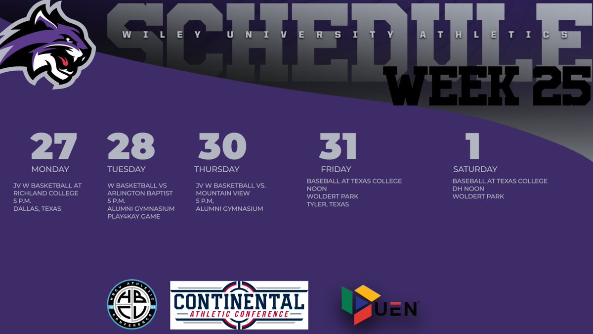 Wiley Athletics tweet media