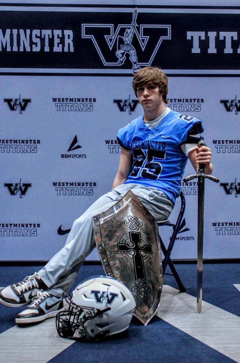 TonyCeriani's tweet photo. I want to thank @CoachMundis and @coachbenzel for the great visit and the hospitality @WCtitansFB @westminsterpa. I had a great time touring and talking to you about your program!!! @CoachCregger @bmorrison32 @BrookvilleRaid2 https://t.co/bsNaS08OFo
