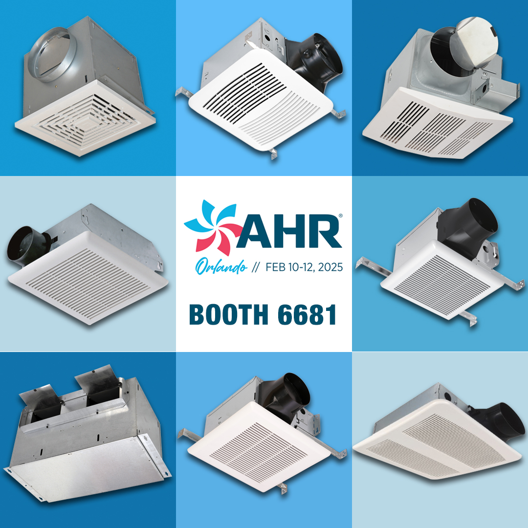 Not just for bathrooms! Canarm’s exhaust fans – compact, quiet, and efficient – are perfect for offices, conference rooms, and more. Visit us at AHR Expo, Booth 6681! 
#ventilation #AHRExpo