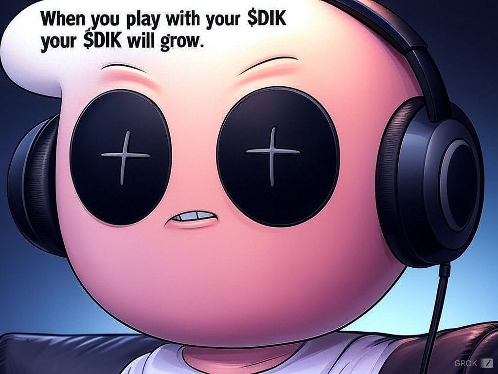Do you even play with your $DIK?