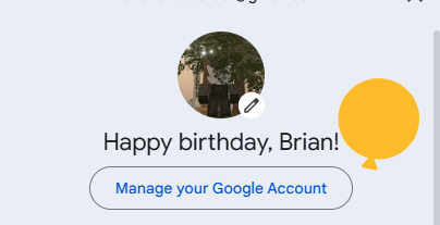 Printcloud_'s tweet photo. Google surely did remember my birthday right? https://t.co/akghQM1KNv