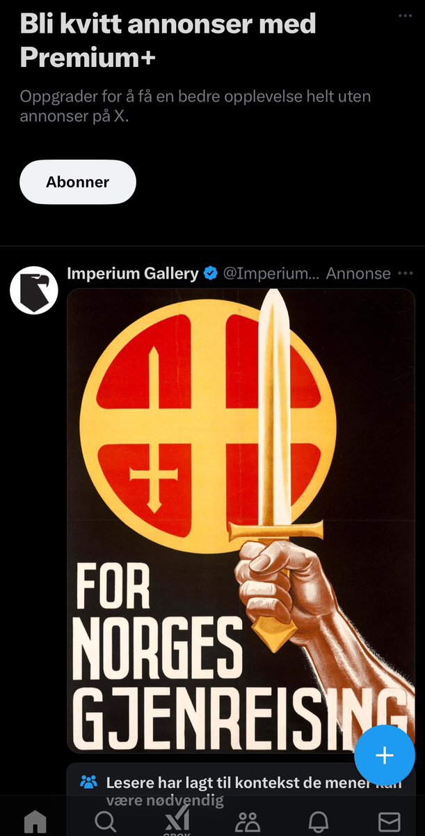 Zerener's tweet photo. Det jeg vil ha: fotball og nyheter
Hva jeg får: Nasjonal Samling-annonser og nazipropaganda 

Mørkt. Bekmørkt. https://t.co/p7YYp8jgaw