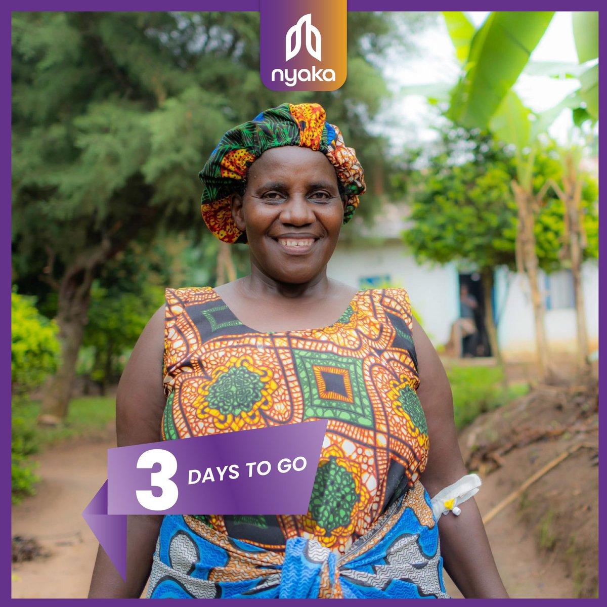 NyakaGlobal's tweet photo. 3️⃣ Days To Go!
Airete invites you to watch her story in the film “Sowing Tomorrow” premiering during our ONLINE WATCH PARTY.
🗓 Premieres on January 31st, 6:00 PM EAT / EST
📍 Watch live on YouTube: https: //youtu.be/opBnb86Ueak
#SowingTomorrow https://t.co/W1UEmBravn
