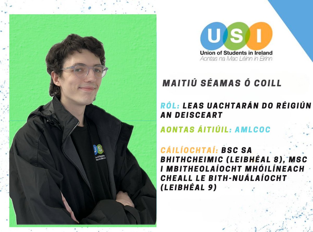 Union of Students in Ireland (@theusi) on Twitter photo Over the last few months we have went through a few changes! Our former VP South Niamh Kennedy elected to the position of VP Equality & Citizenship while  MJ position of VP South!💙💚🧡 Over the last few months we have went through a few changes! Our former VP South Niamh Kennedy elected to the position of VP Equality & Citizenship while  MJ position of VP South!💙💚🧡