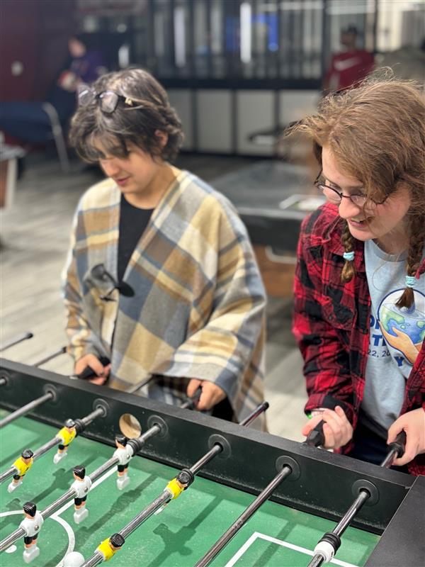 Another amazing night at Social Society in the Games Room on campus - every Wednesday our CICE have the opportunity to hang out and participate in student-driven activities! 🤩🥳