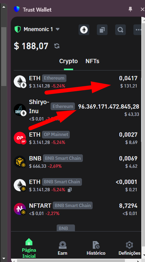 fernando44480's tweet photo. @ShiryoChat I already did it manually, I tried automatically, I have US$ 131.00 in Eth for gas, I sent the etherescan from my wallet, but it won't go. I passed this on to Jordan too. https://t.co/duPdZQY5Ap