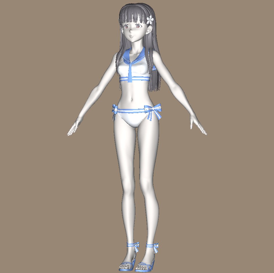 Me_hitudi's tweet image. wip小早川紗枝 #Cheetah3D