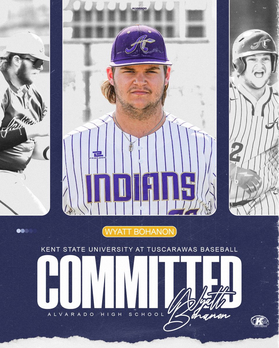 Next Level Indian ⬆️

Big shoutout to <a href="/BohanonWyatt/">Wyatt Bohanon</a> for his commitment to furthering his academic &amp; athletic career with 
<a href="/KSUTuscBaseball/">Cole Morozek</a>!

We are excited for you.  Congrats! 🏹🆙

#AlvaradoExcellence #TR1BE