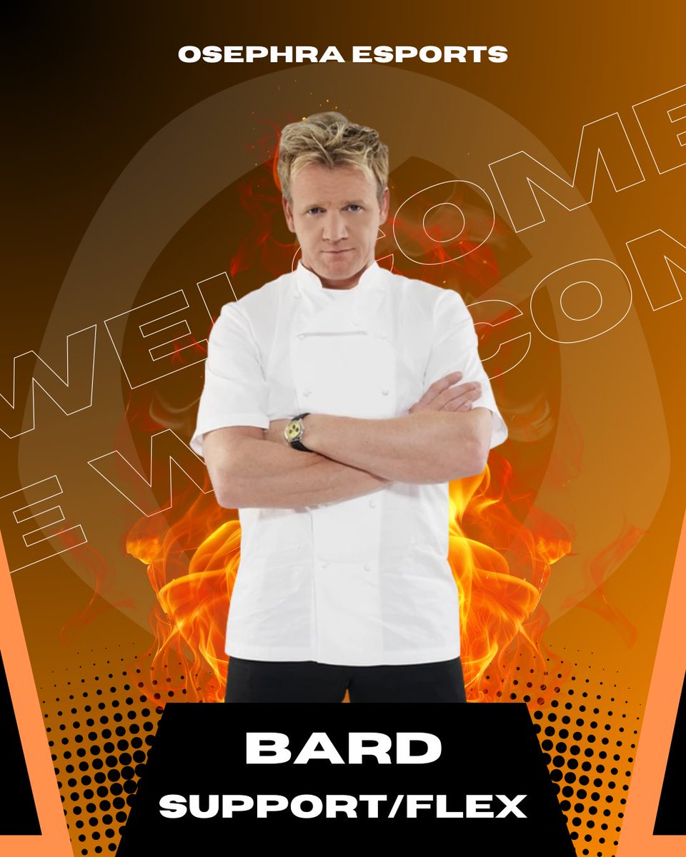 OSephraEC's tweet photo. And now, for the first addition to our 2025 Roster,

The Chef of Siege, @B_rdos ! https://t.co/WL4zNf2OV1