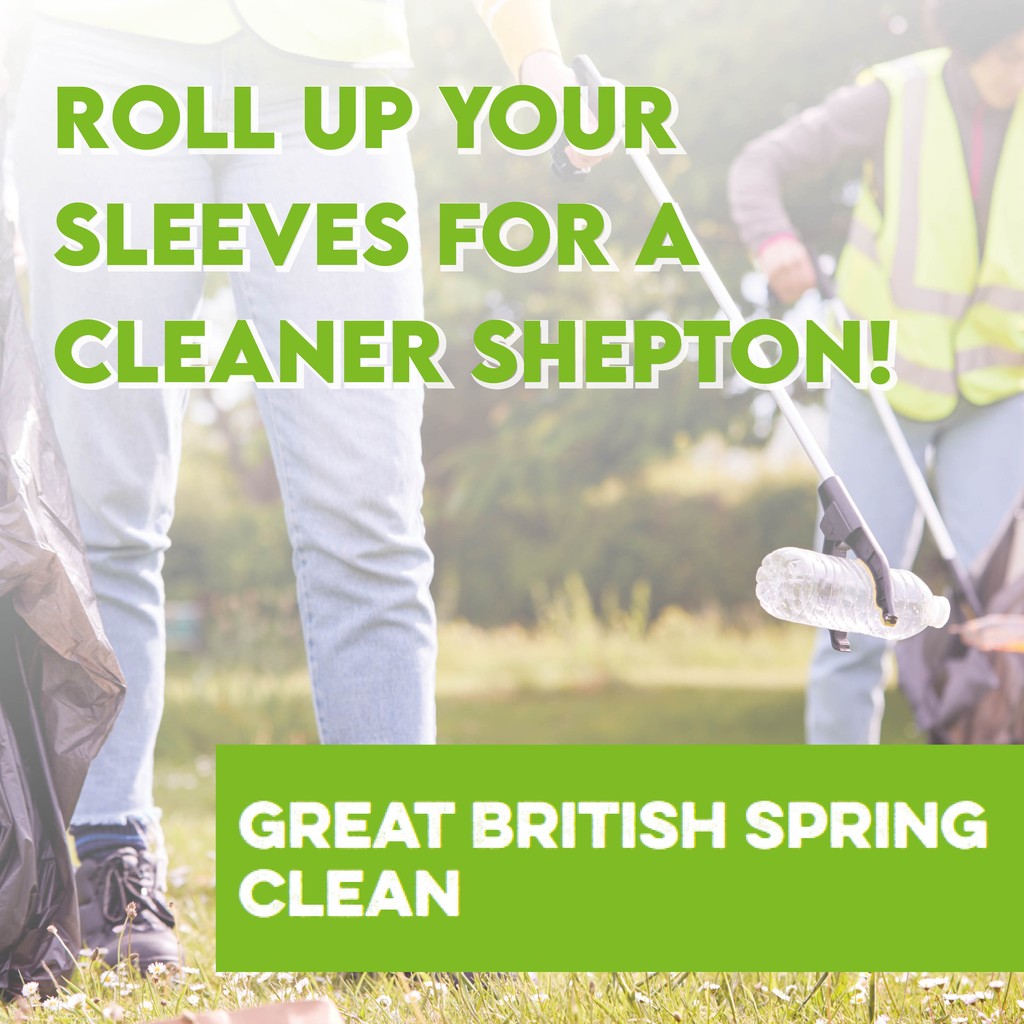 The Great British Spring Clean is the nation’s biggest mass-action environmental campaign and runs from 21 March - 6 April 2025. We want to bring the community together to really make Shepton sparkle!

Register your interest here: sheptonmallet-tc.gov.uk/.../big-green-…
