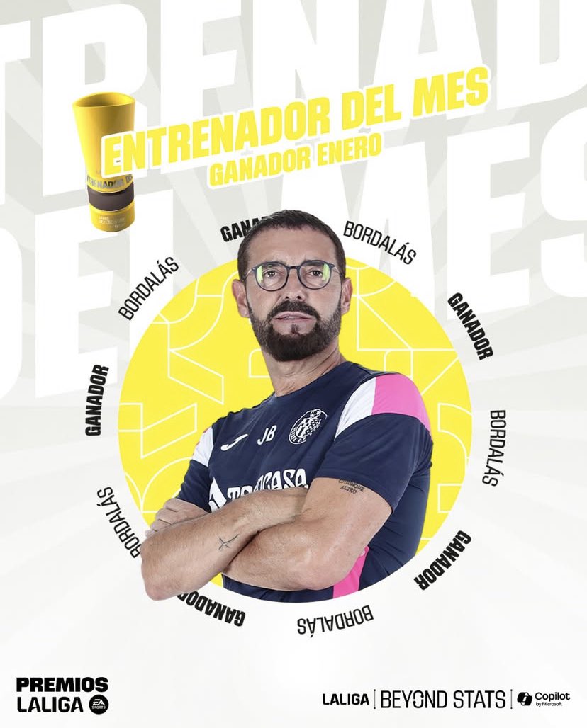 MÁS QUE MERECIDO💙
DON JOSÉ BORDALAS