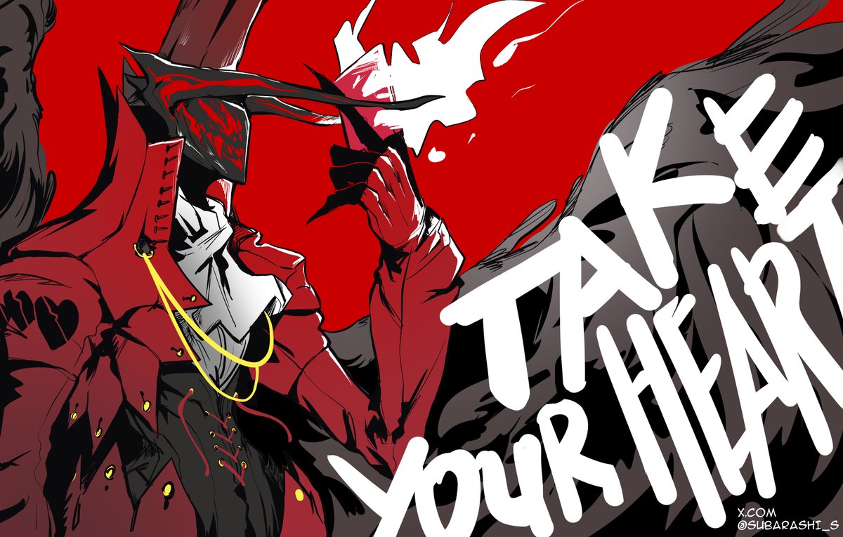 subarashi_s's tweet photo. #p5r #Persona5 
"What's the matter...? Are you simply going to watch?..." https://t.co/1jwns8qZOG