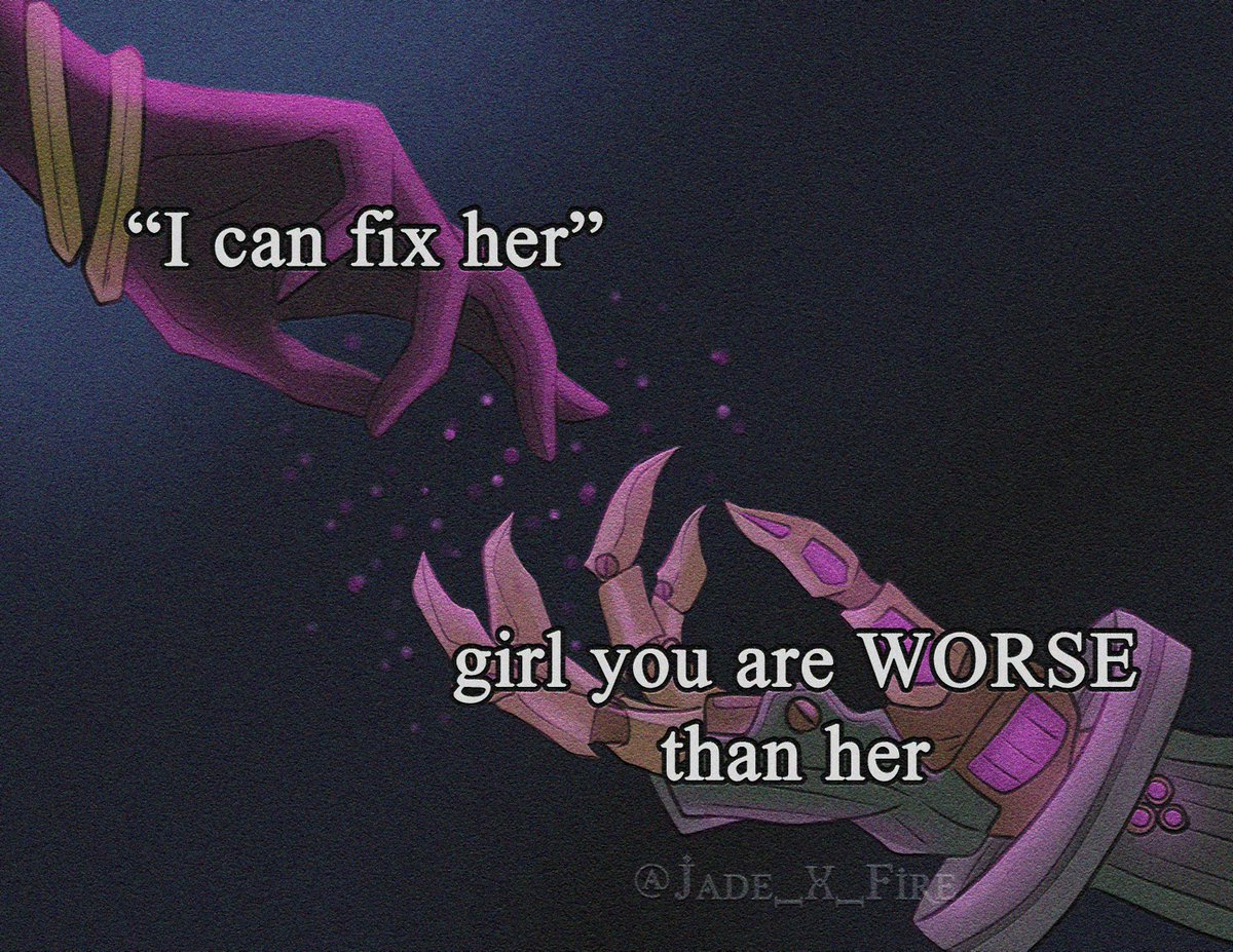 Jade_X_Fire's tweet image. can she?

#marvika #margot  #Sevika