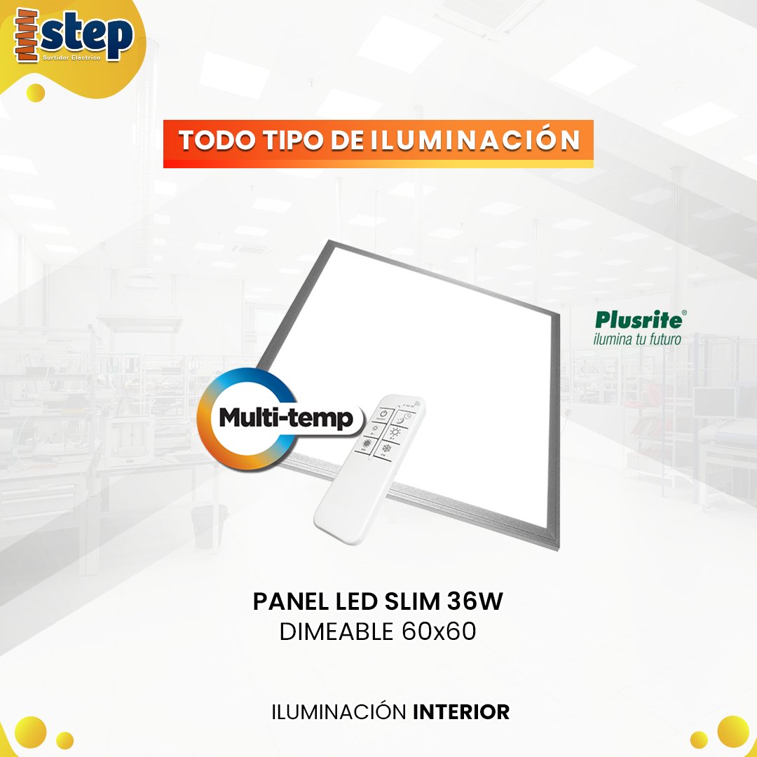 StepPatria's tweet image. Ideal para cualquier ambiente que requiera una iluminación clara y ajustable. Gracias a su tecnología dimmable, puedes regular la intensidad de la luz según tus necesidades, creando el ambiente perfecto en todo momento ✨

#PanelLED #Lamparas #Oficinas #Iluminación #FelizMartes