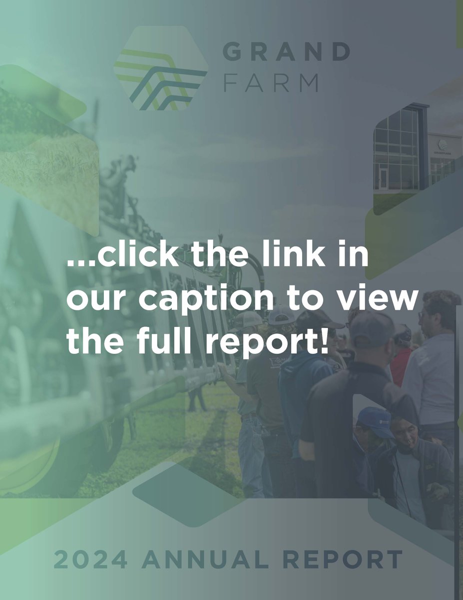TheGrandFarm's tweet image. It's been a long time coming to show you all this... 👀
We’re beyond excited to share our first-ever Grand Farm annual report with you! Take a look and see what we were up to in 2024: emergingprairie.com/wp-content/upl…
Thank you to everyone who’s been part of this journey!