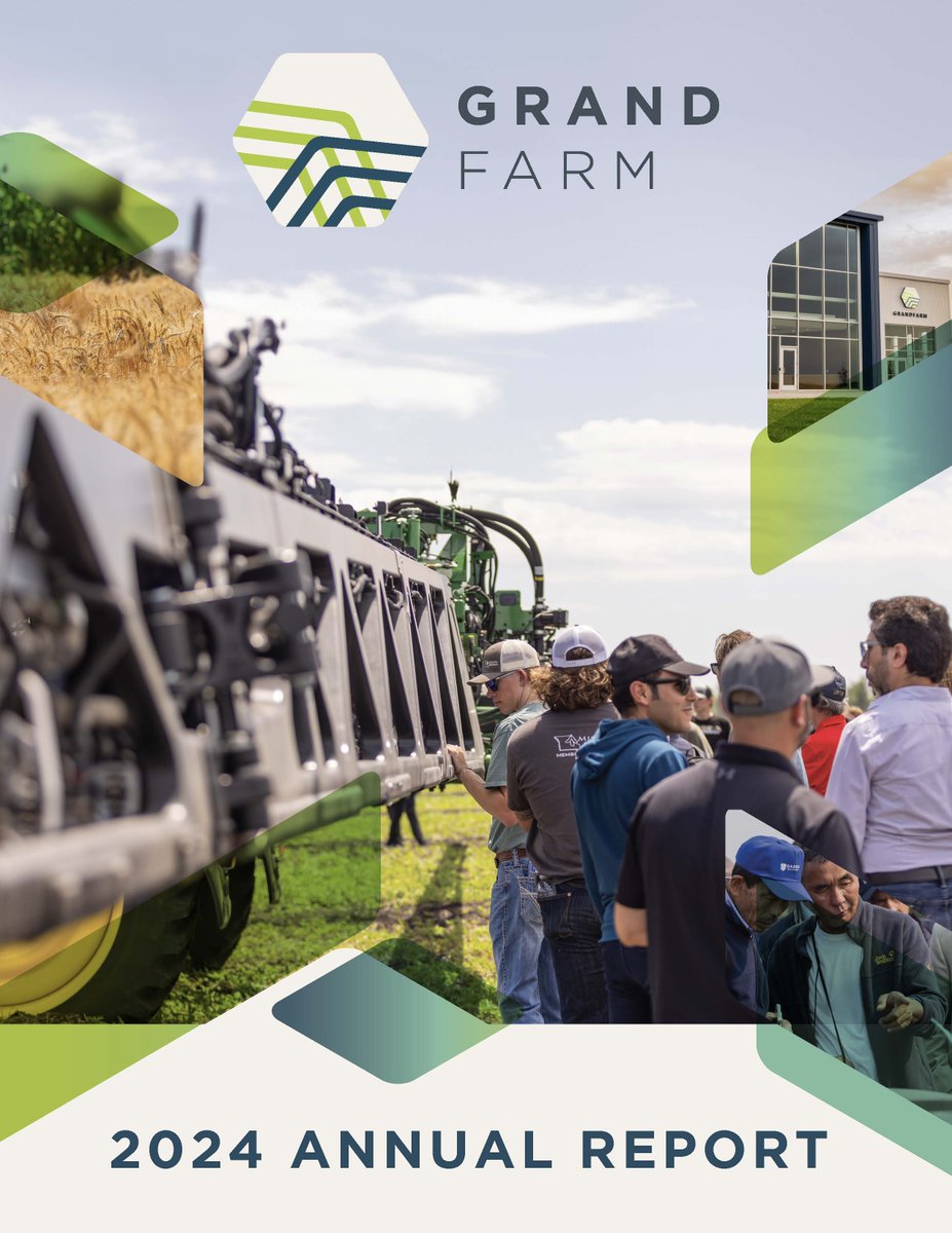 TheGrandFarm's tweet image. It's been a long time coming to show you all this... 👀
We’re beyond excited to share our first-ever Grand Farm annual report with you! Take a look and see what we were up to in 2024: emergingprairie.com/wp-content/upl…
Thank you to everyone who’s been part of this journey!