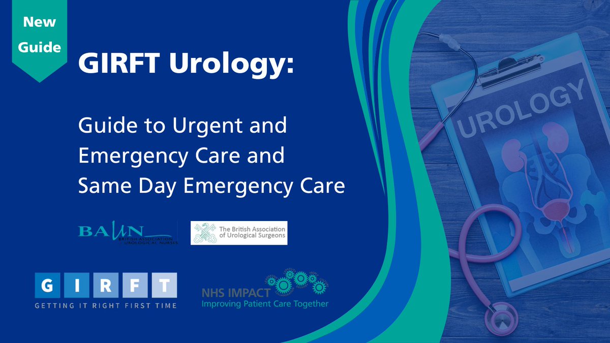 GIRFT, <a href="/BAUSurology/">BAUS</a> <a href="/BAUNnurses/">BAUN</a> have released a guide to support clinicians in delivering high-quality, timely care for urological emergencies. It includes, standard pathways for common urological emergencies &amp; SDEC pathways empowering non-specialists.

👉ow.ly/XbuV50UNJcB