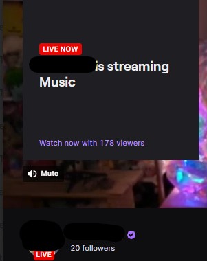 Nuhixdd's tweet photo. His "Portfolio is filled with before and after of successful streamers where he edited their follower count. Interesting how the streamer has 20 followers and achieved partner and almost 200 viewers so fast :O (Blanked pfp and name out of respect) https://t.co/itZWIHhPmc
