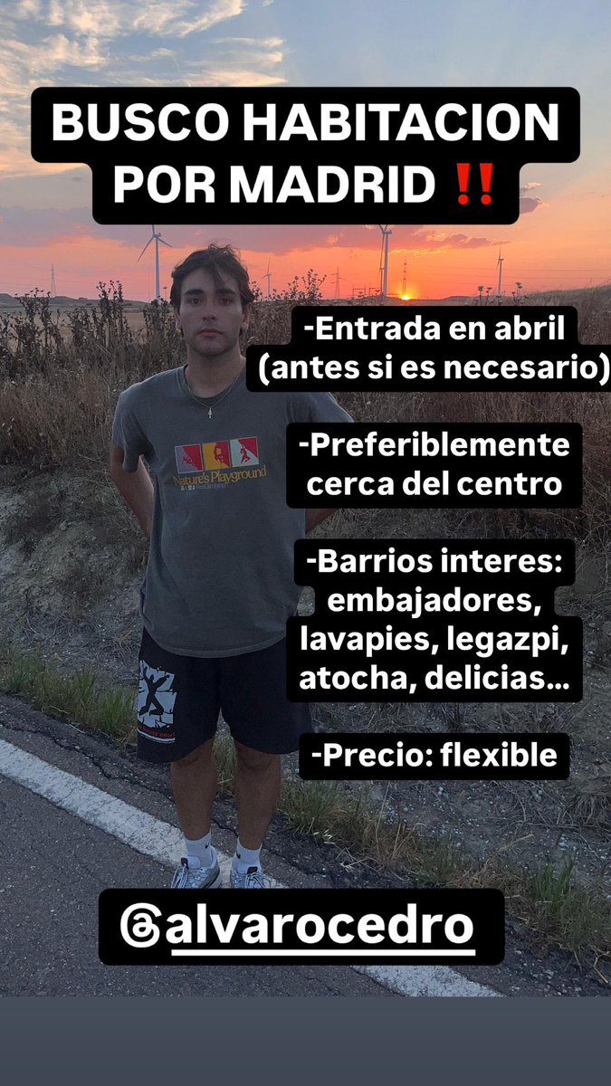 pibe_alienigena's tweet photo. BUSCO HABITACION POR MADRID
-Limpio y ordenado
-Un xico simpatico
-A ser posible zona centro
-Podemos hablar el precio https://t.co/5b4R2EWVXD