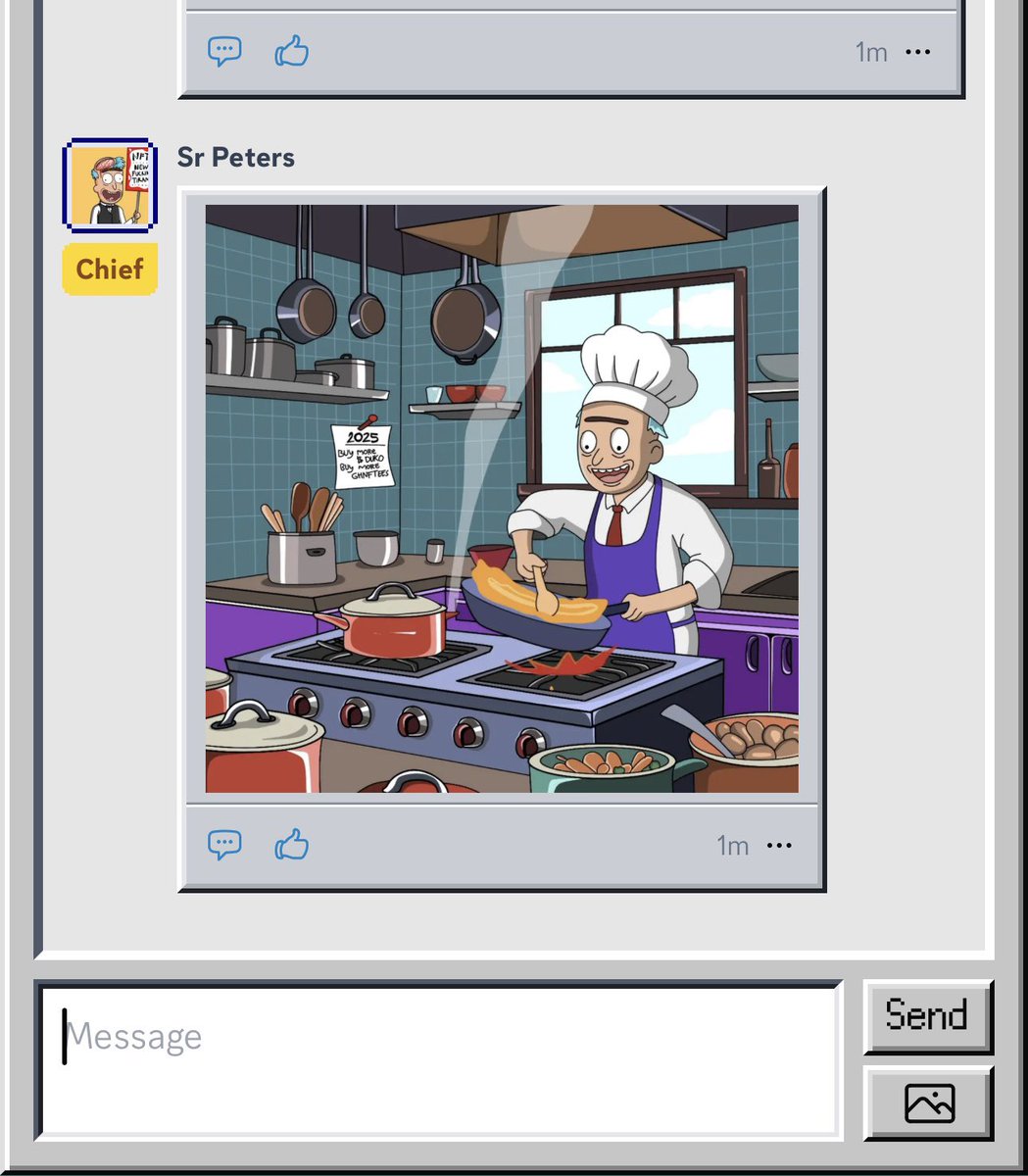 SrPeters's tweet photo. just shared 20’ ago a cook in my tribe.

initial call, was between 2m ranges.

$welly just hit 7m mcap.

this is your time to join the cabal:

https://t.co/ywg1Pk3VZN https://t.co/GewuxlV6es