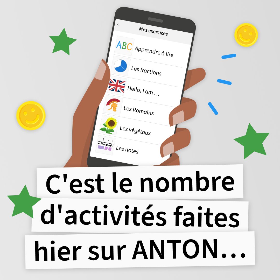 ANTON - L’appli éducative gratuite pour l’école tweet media