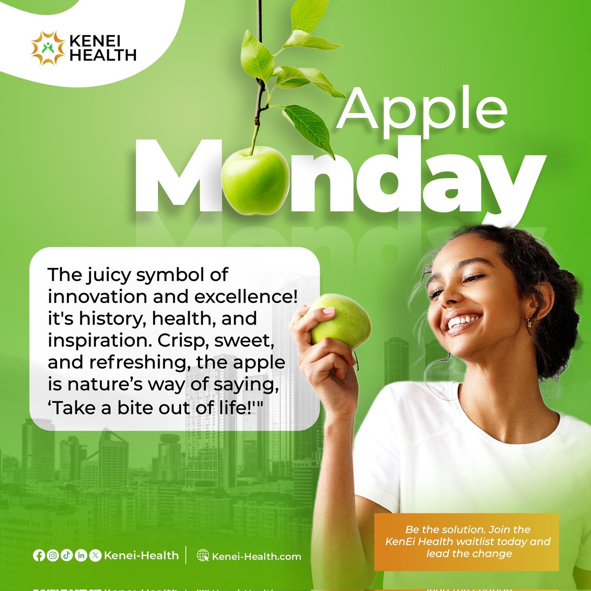 ofoegbu_gideon's tweet photo. An apple a day and KenEi Health in your pocket? The golden Rule ๐โจ Get ready for expert care at your fingertips. Join our waitlist today
https://t.co/Bfrykp7rx1
#AppleMonday #Telemedicine #MotivationalMonday 2face @aproko_doctor https://t.co/Ff81ZKQOZN
