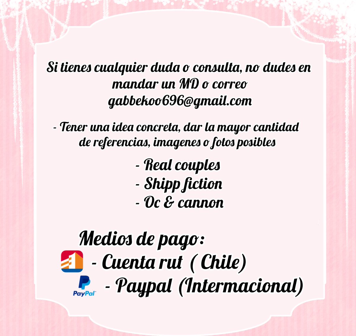 gabbekoo's tweet photo. °˖✧◝Commissions Valentine's Day special◜✧˖°
╰Gabbekoo 🌙
If you are interested, do not hesitate to contact me by DM or my email gabbekoo696@gmail.com
#commission #commissions #commisionartwork #commissionsopen #commarts #valentinesday #valentinesdayart #art https://t.co/BrWDUWahAE