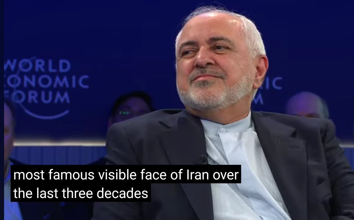 mehdiiaq's tweet photo. مجری ظریف رو این‌طور معرفی کرد: «مشهورترین چهره‌ی قابل رؤیت ایران در سه دهه‌ی اخیر»
همون سی‌ثانیه‌ی اول برای آتیش گرفتن تندروها کافی بود. https://t.co/xTuFW7ihRb