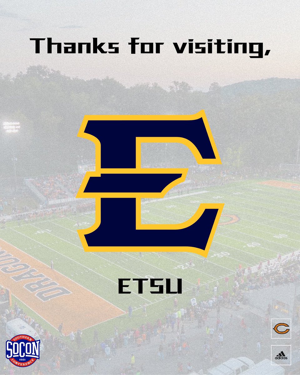 Thank you <a href="/ETSUFootball/">ETSU Football</a> for stopping by and checking on our athletes!

#EOE ⛽️